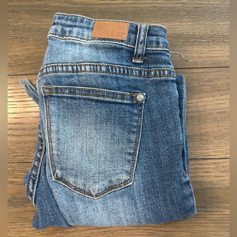 Judy Blue Cropped Fit Blue‎ Jeans Size 3/26 Gently Worn